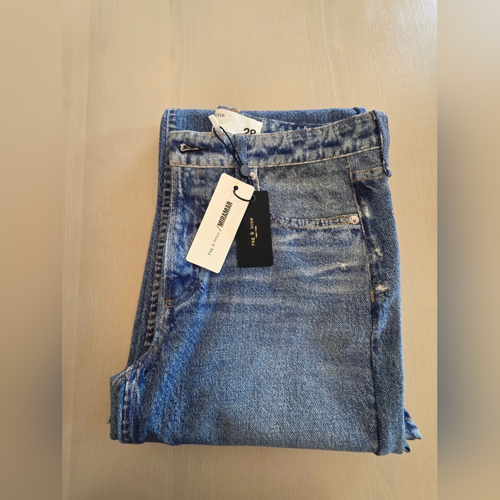 NWT Rag & Bone Women's Miramar Dahlia Flare Sz 28 $278.00 Minetta - Picture 12 of 12